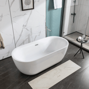 BAÑERA EXENTA OVALADA SLIM